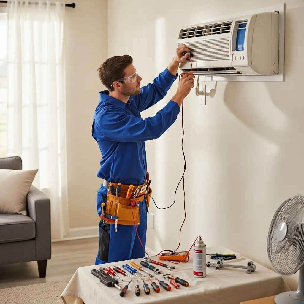 Esenyurt Airfel Airfel klima gaz dolumu ve bakım – Enerji verimliliği artırıldı. - Teknik servis örneği